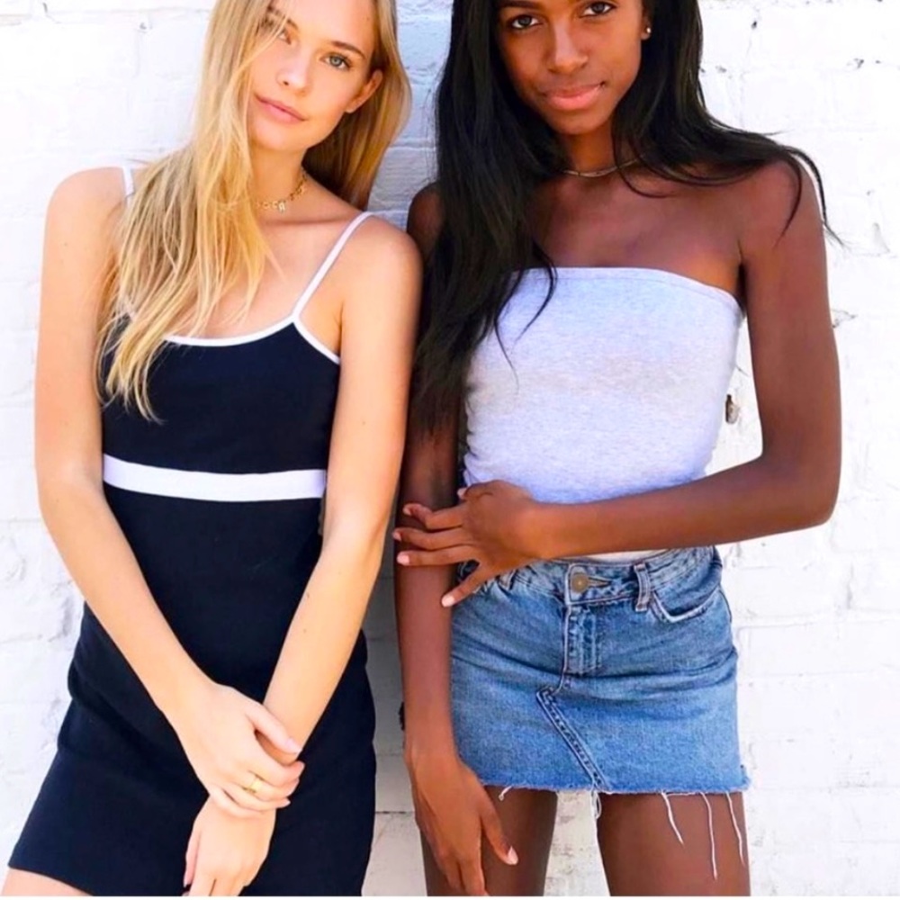 NWT Brandy Melville Navy Lillian Tank Dress